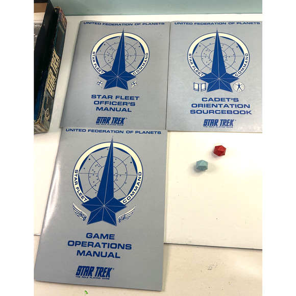 FASA Star Trek The Roleplaying Game Basic Game Second Edition 1983 Complete - Picture 8 of 14